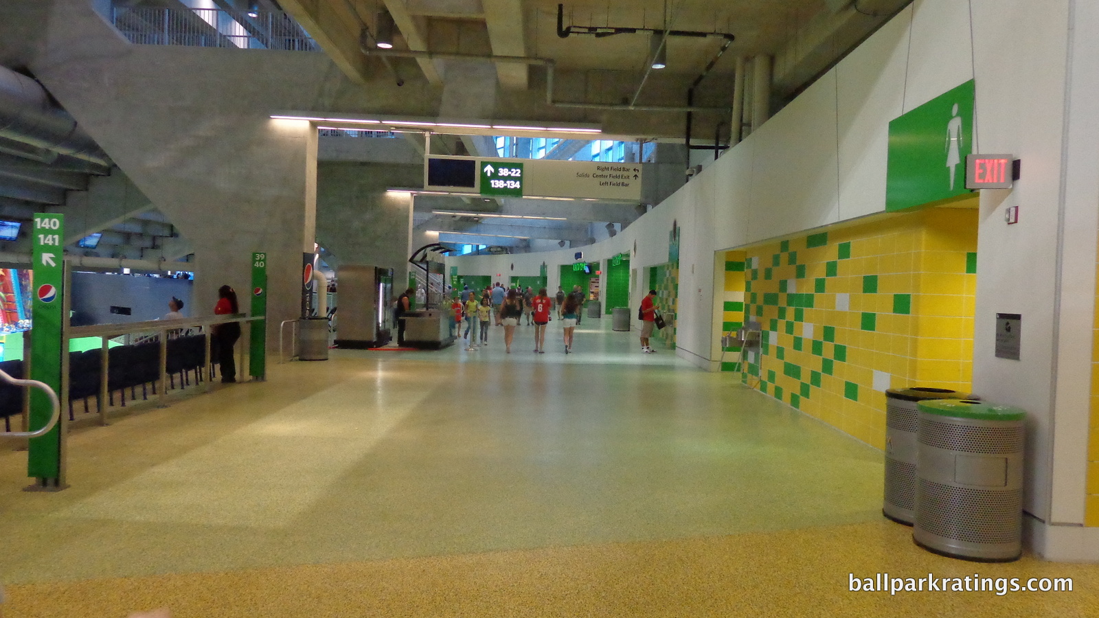 Marlins Park concourse