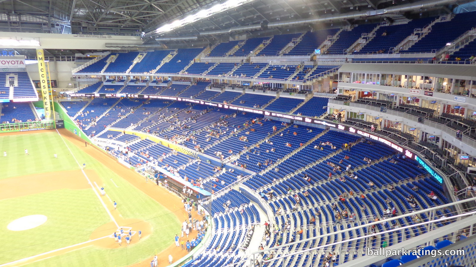 Marlins Park seating