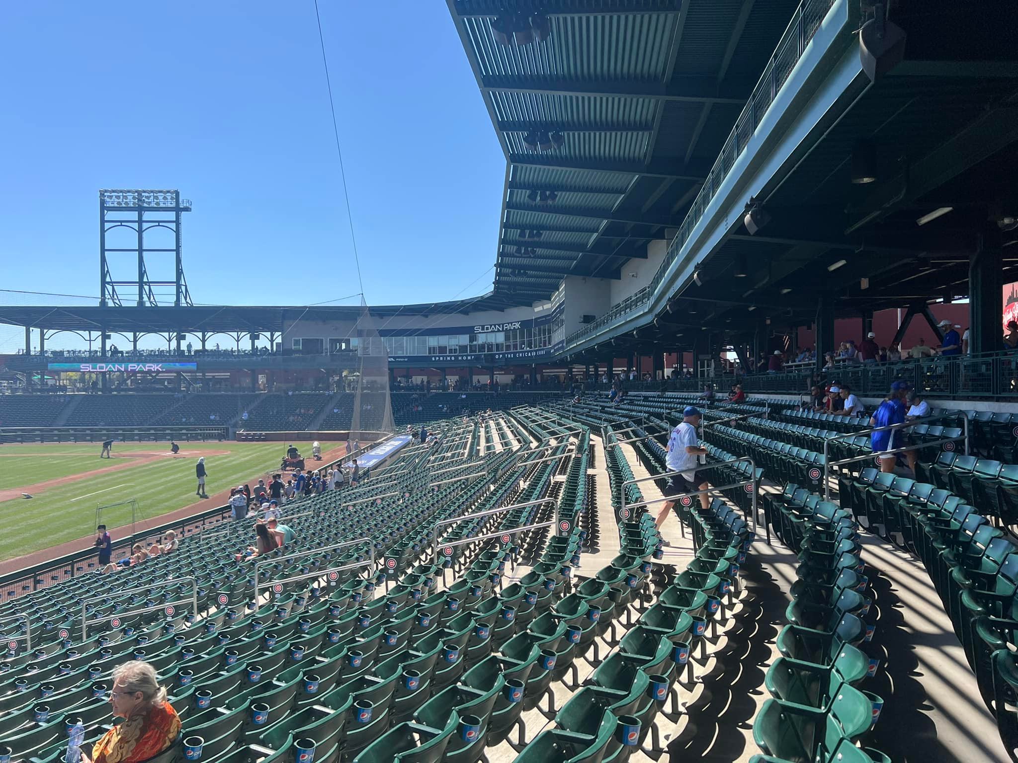 Great seats anywhere in the stadium. - Picture of Sloan Park, Mesa