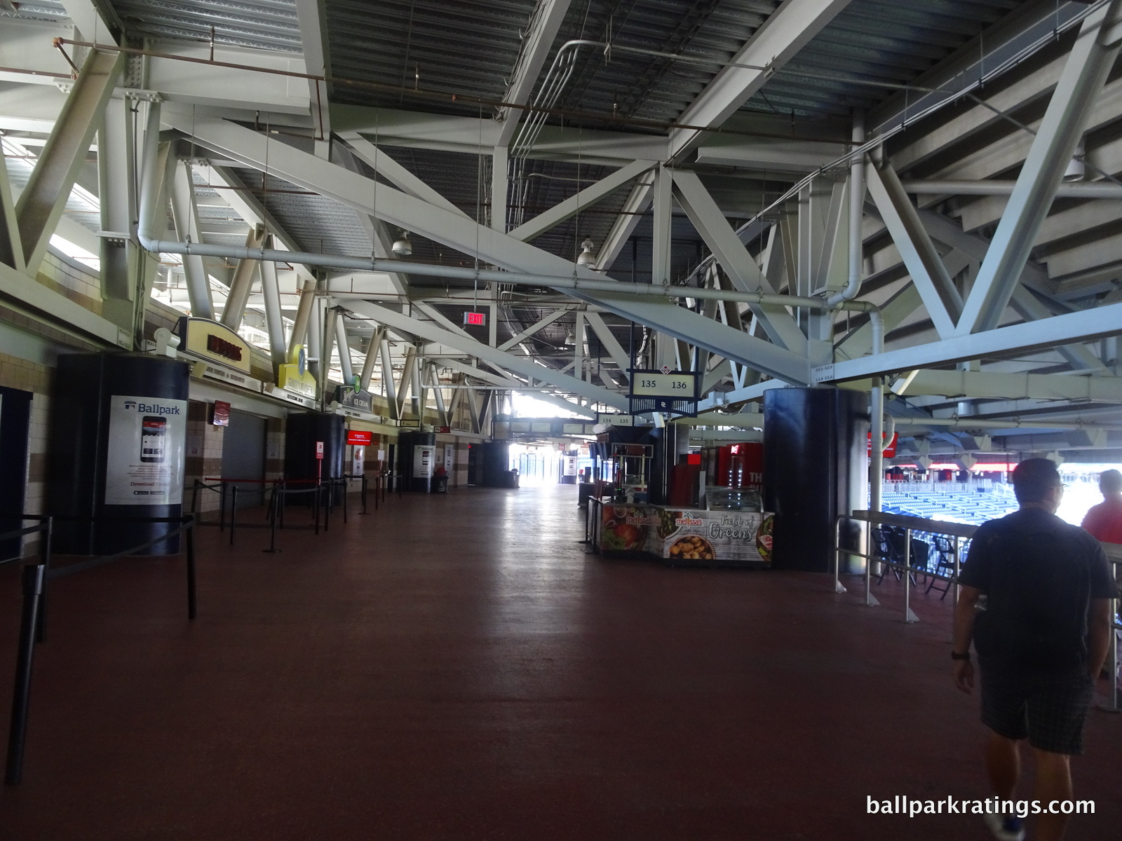 Nationals Park concourses