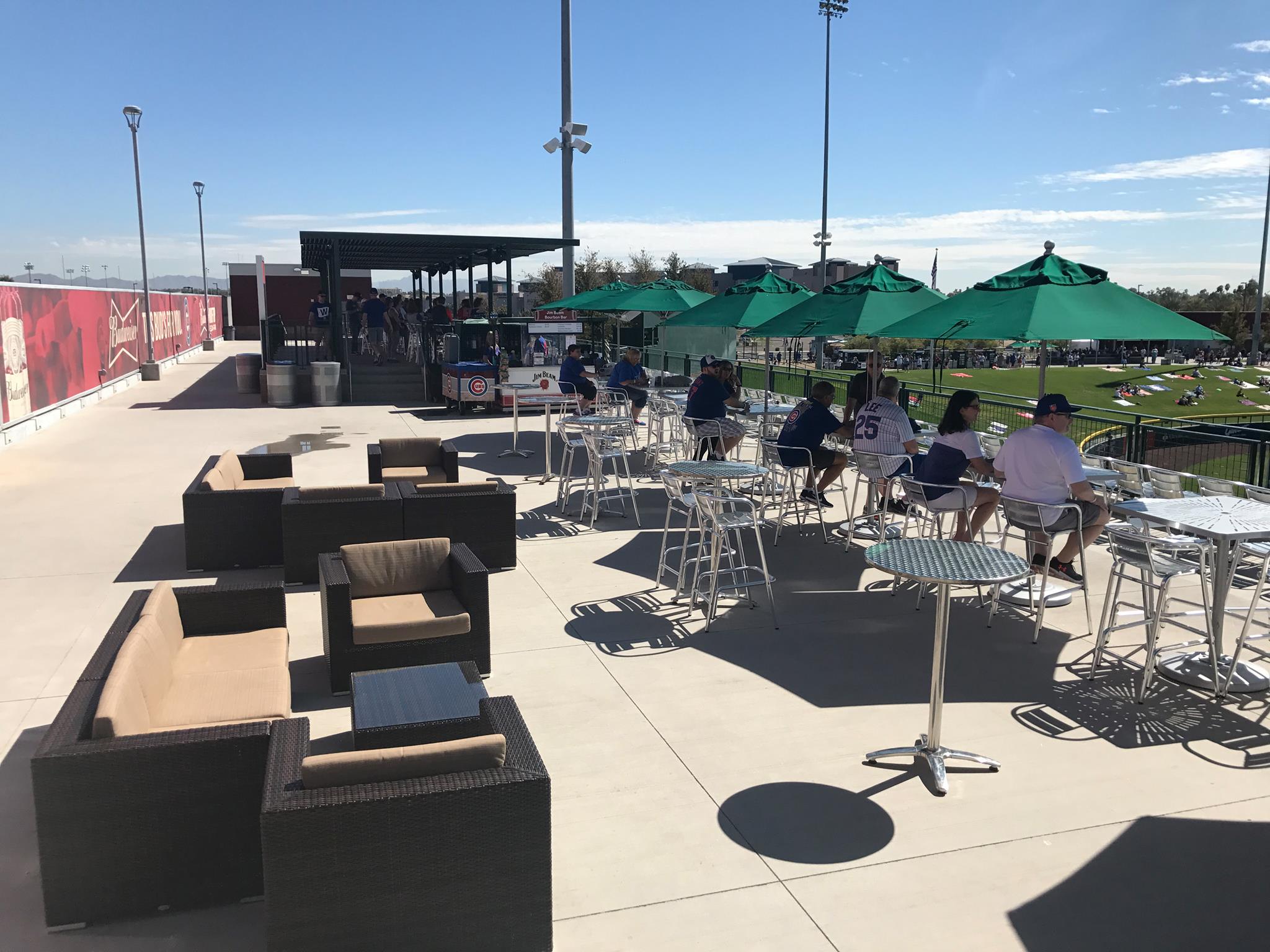 Budweiser Rooftop Deck Cubs Park Sloan Field - Bar in Mesa