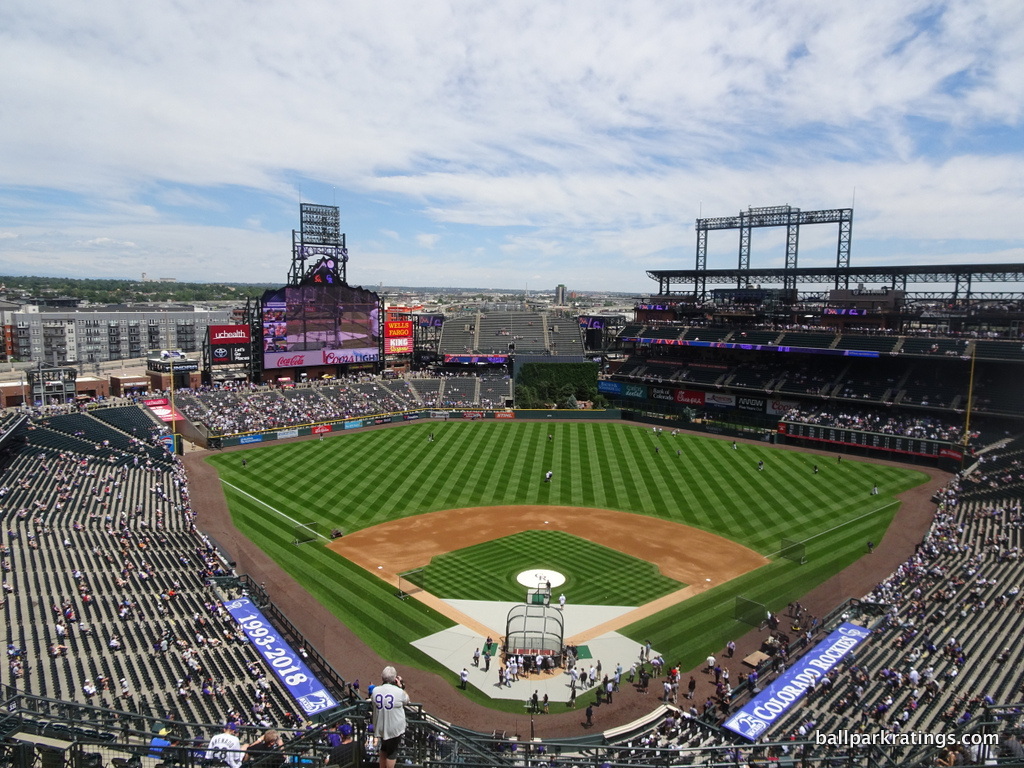 Coors Field view