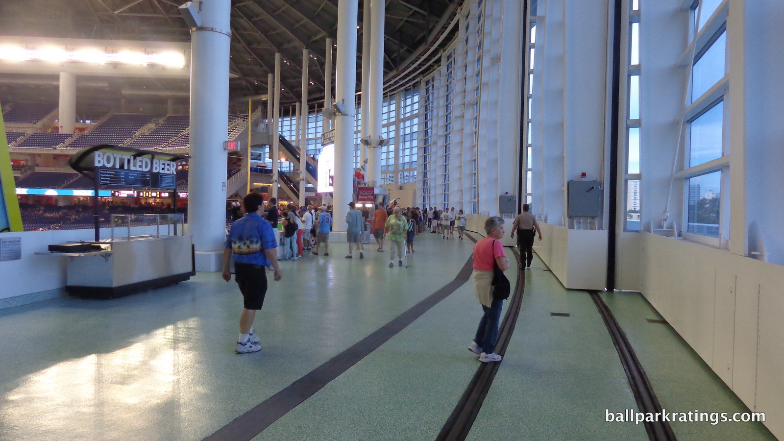 Marlins Park concourses