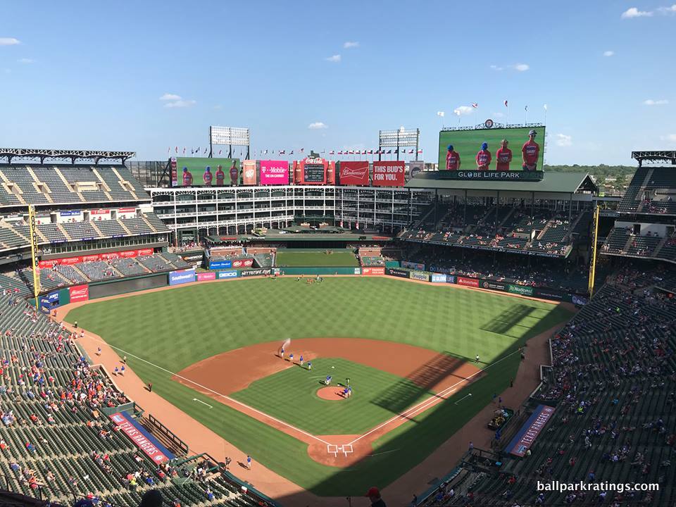 Globe Life Park in Arlington View