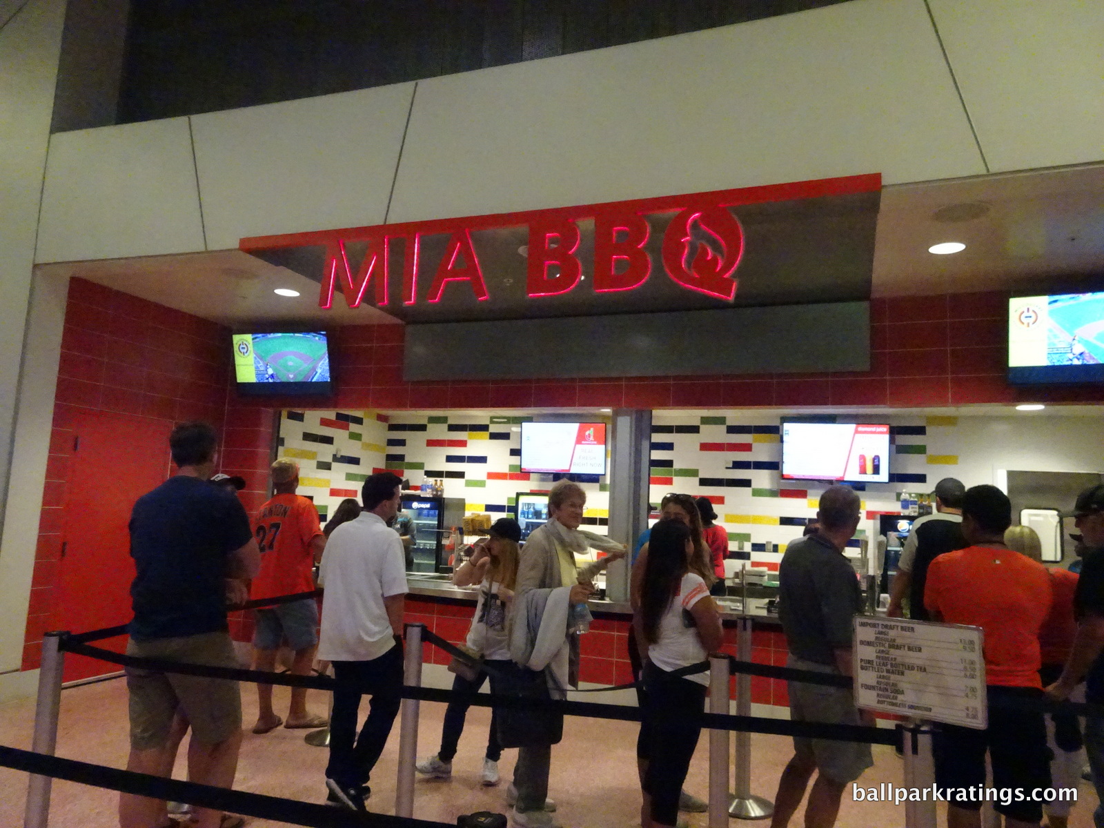 MIA BBQ at Marlins Park