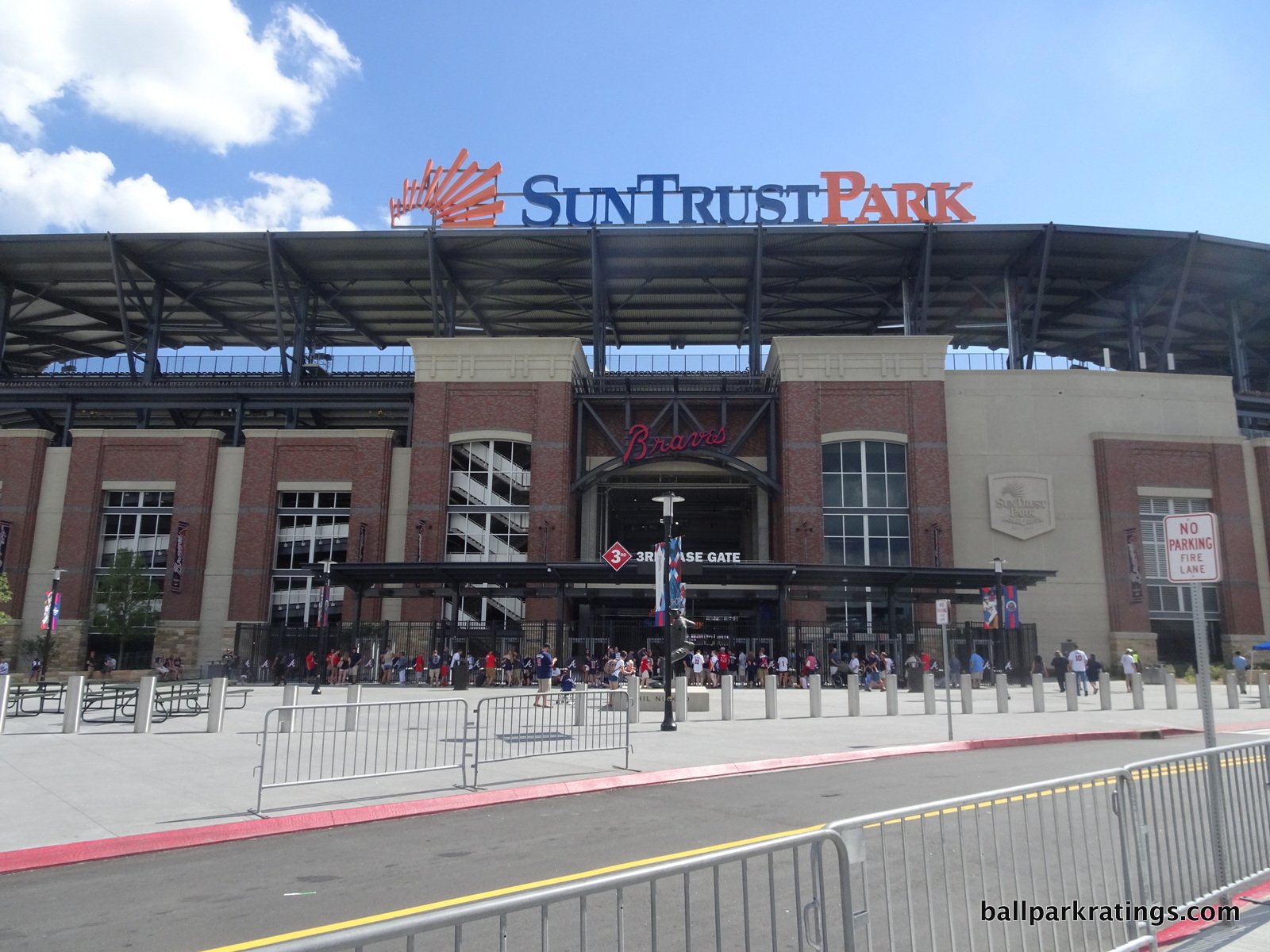 SunTrust Park exterior architecture design