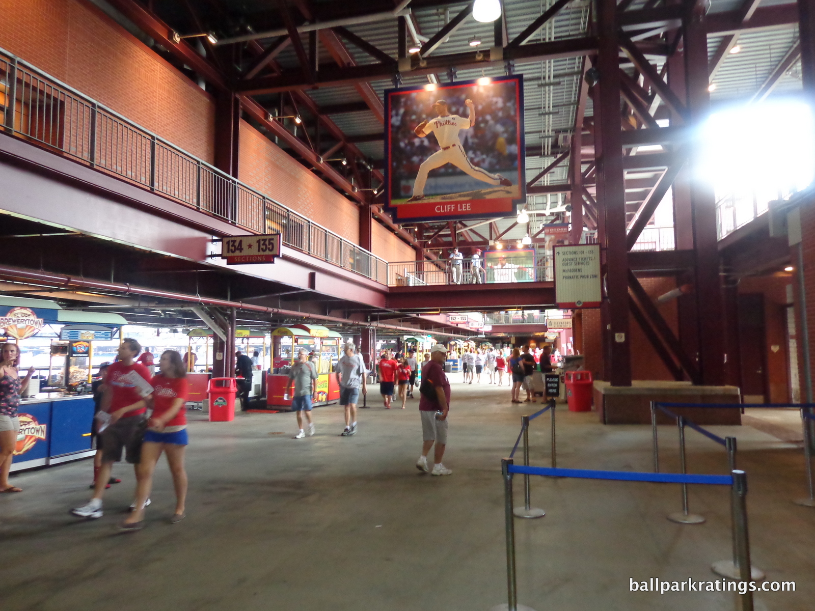 Citizens Bank Park main concourse