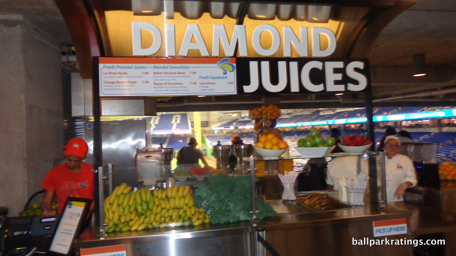 Marlins Park Diamond Juice