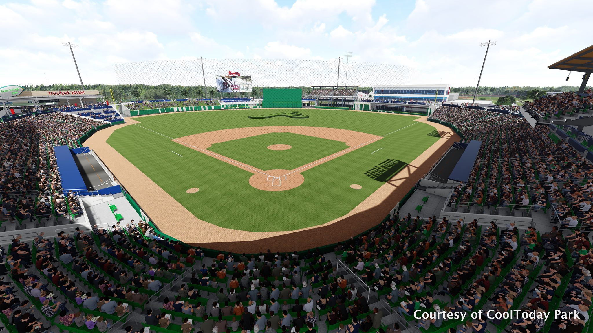 Ballpark Preview: Braves New Spring Training Complex, CoolToday Park –  Ballpark Ratings