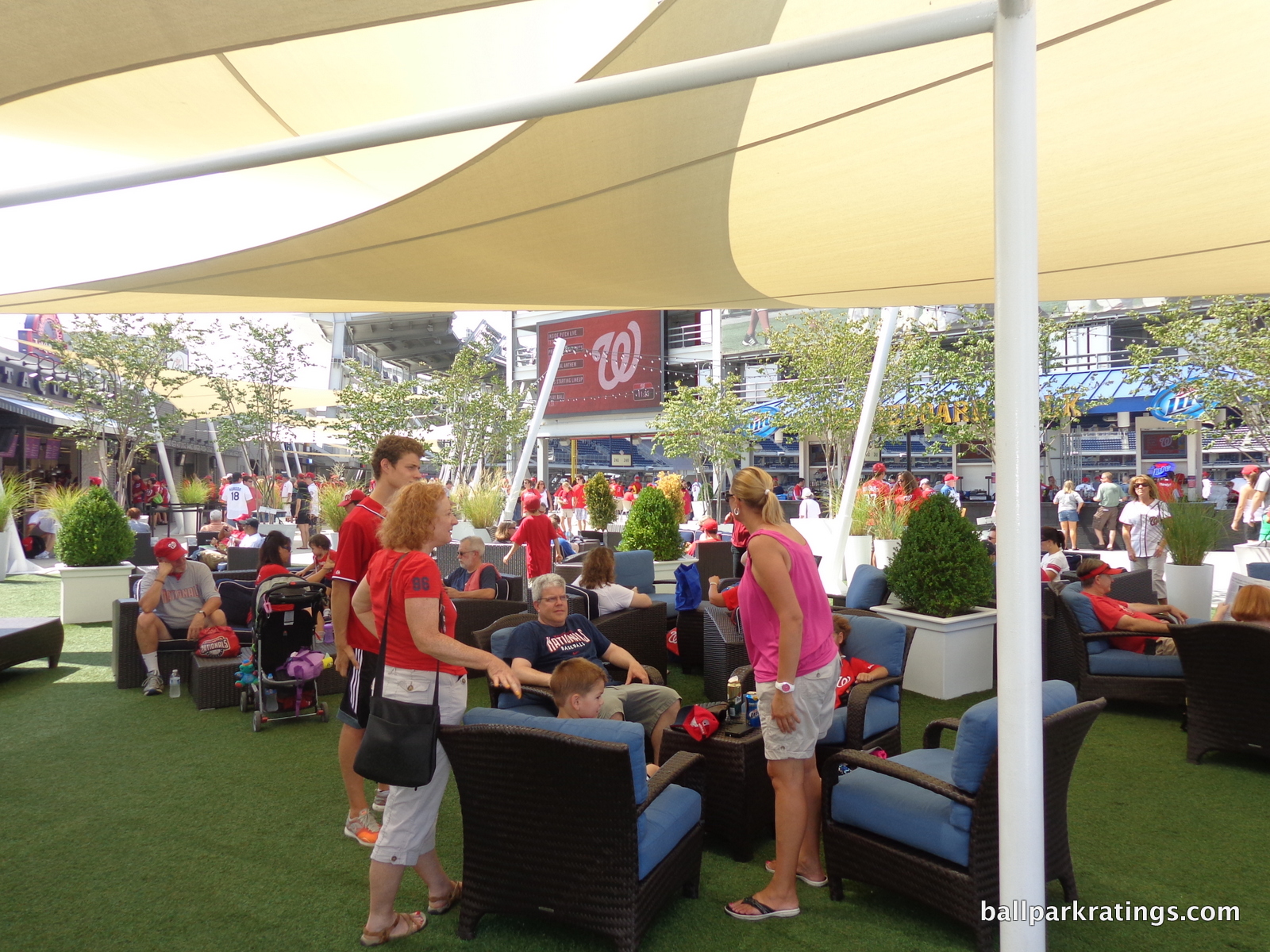 Nationals Park Budweiser Terrace