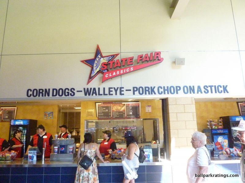 Target Field concessions