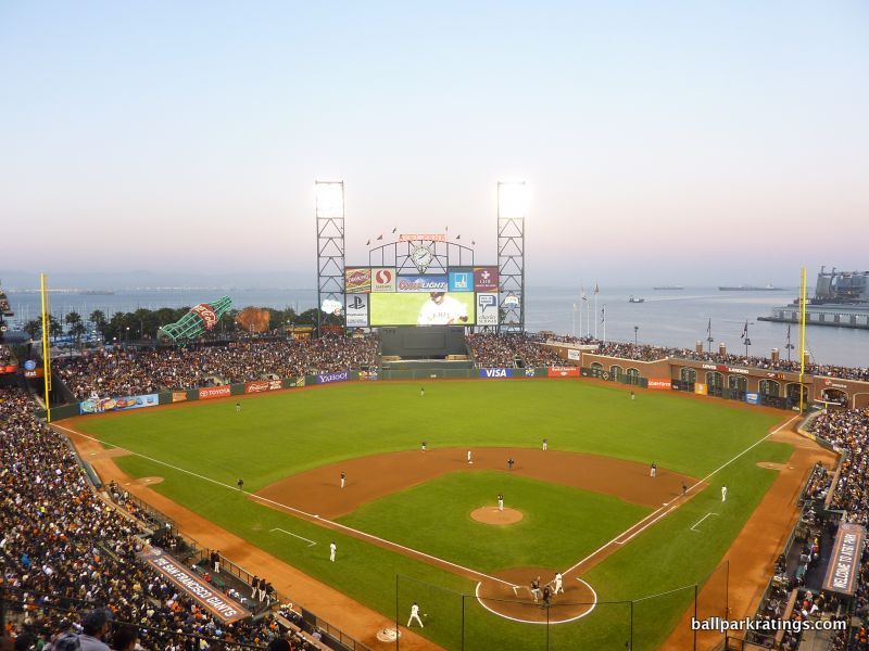AT&T Park water view