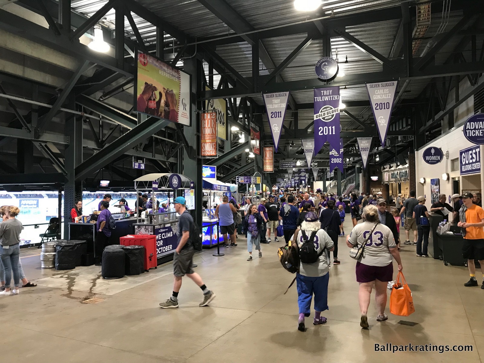 Coors Field Main Concourse.