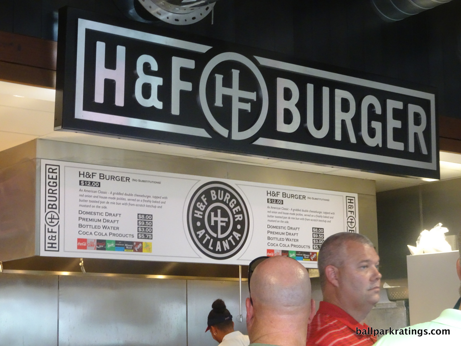 H&F Burger at SunTrust Park