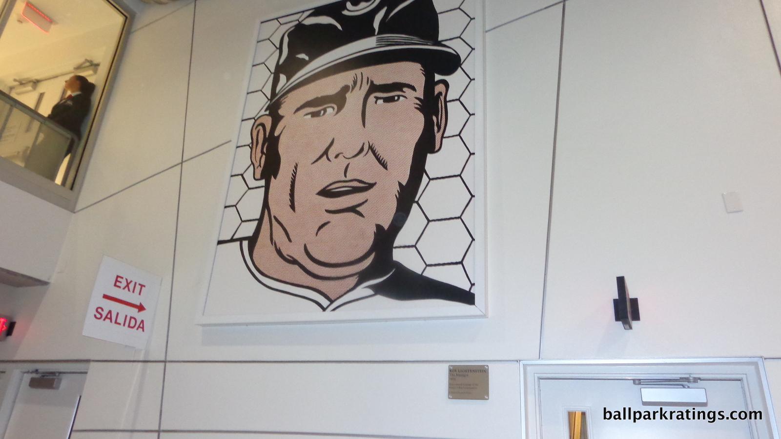 Marlins Park art Lichtenstein Baseball Manager