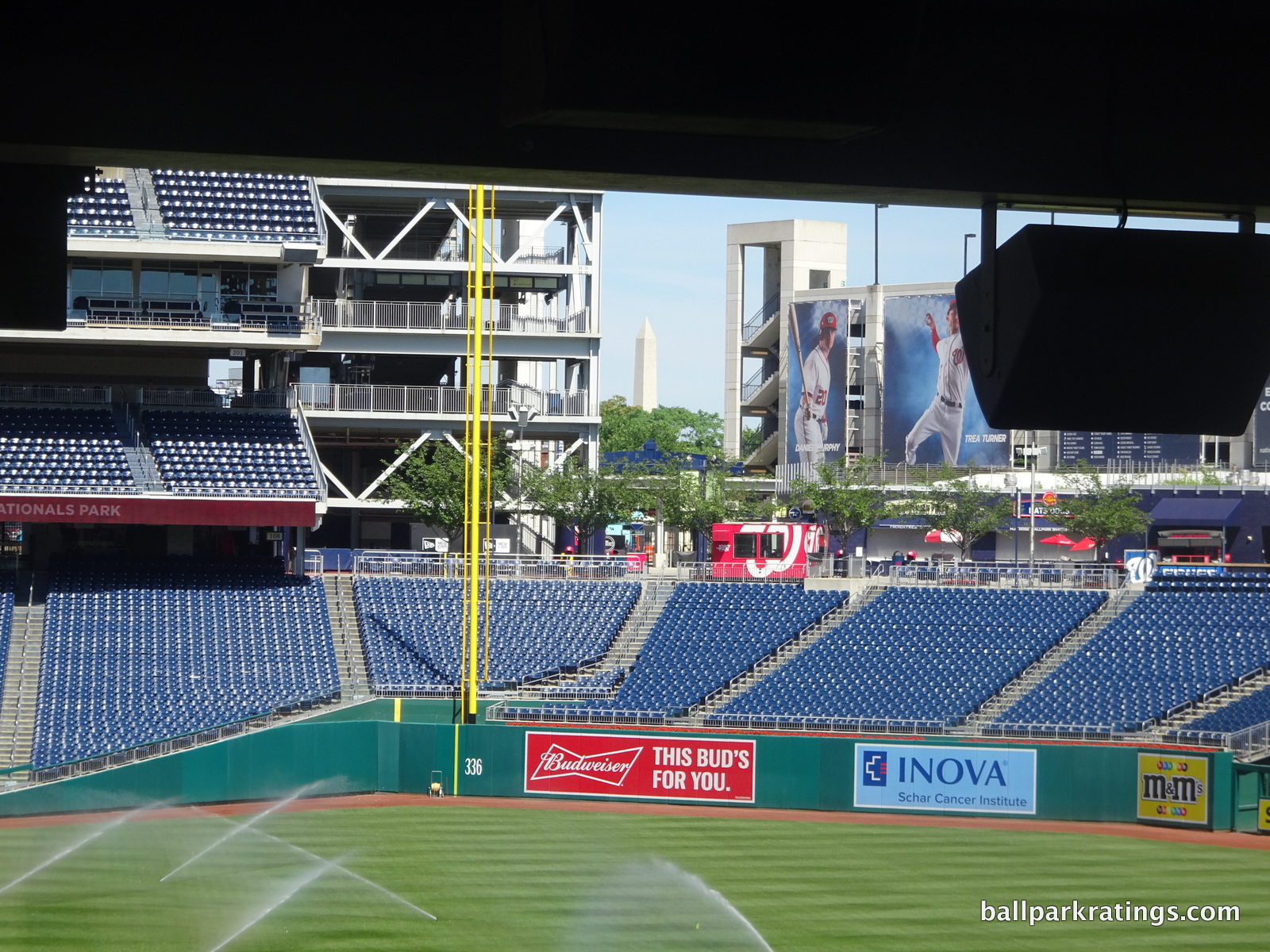 Nationals Park Washington Monument