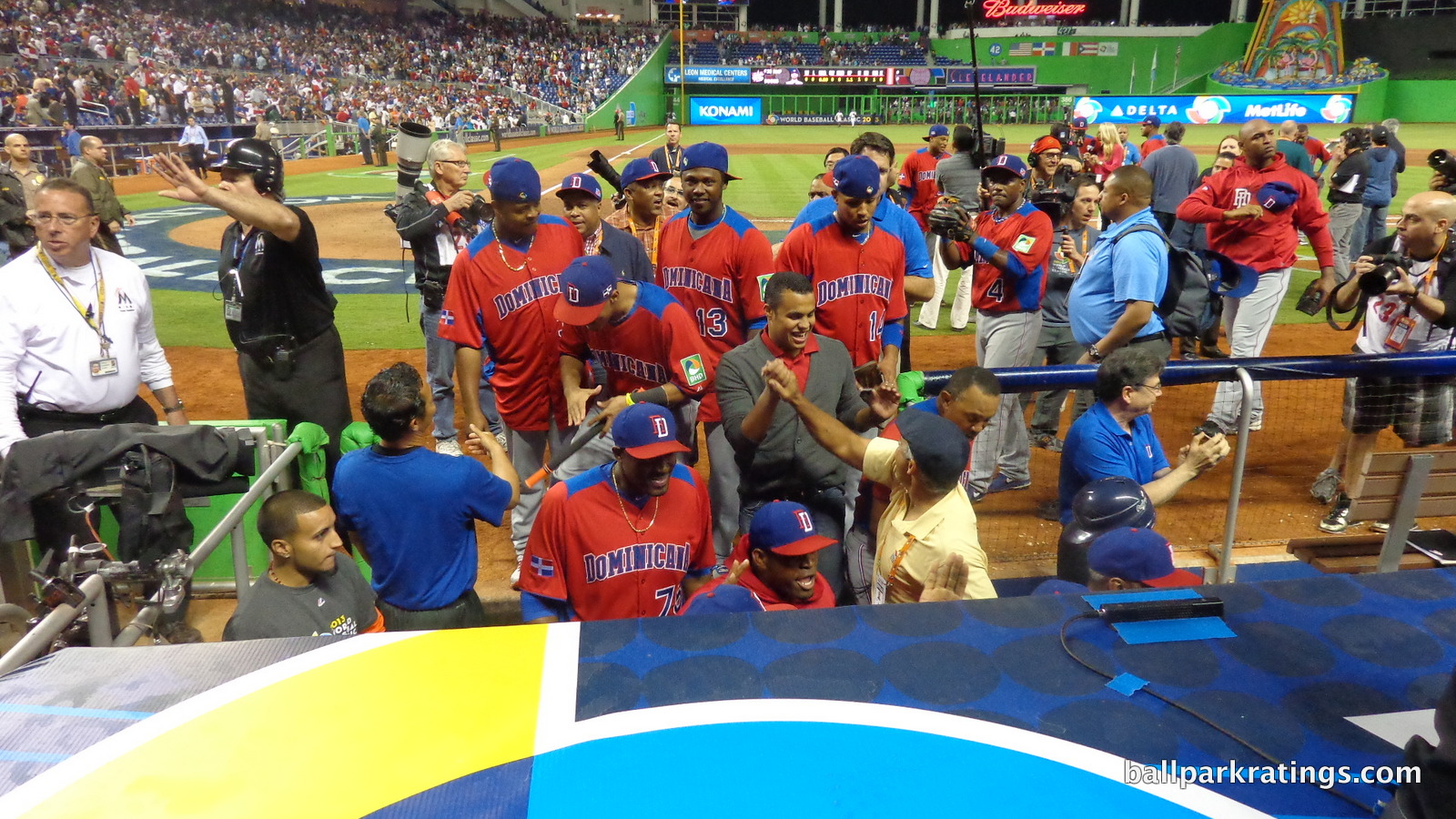 Marlins Park World Baseball Classic Dominican Republic