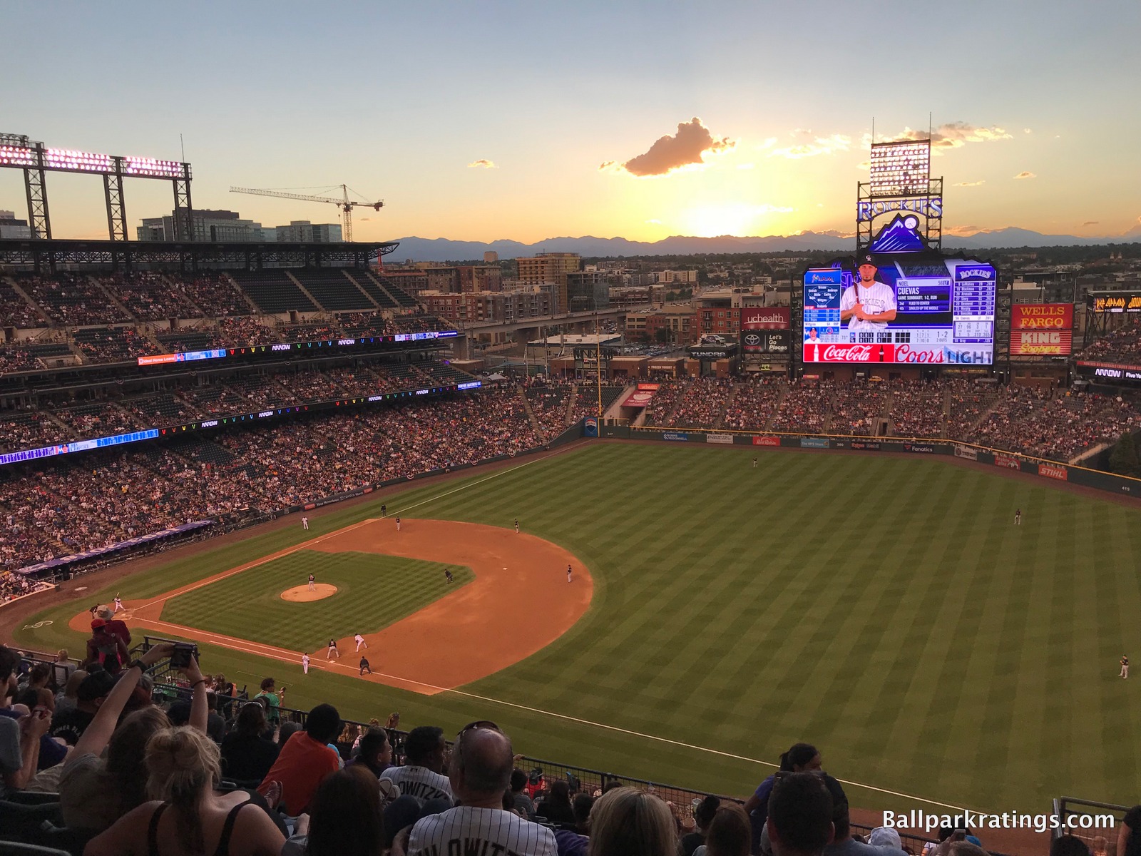 Coors Field Review Colorado Rockies Ballpark Ratings