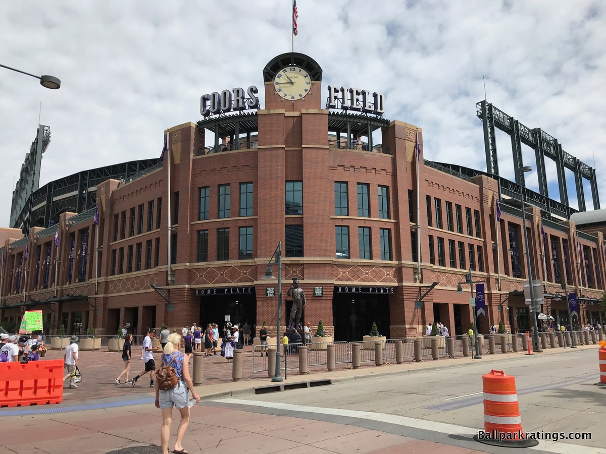 Coors Field exterior architecture