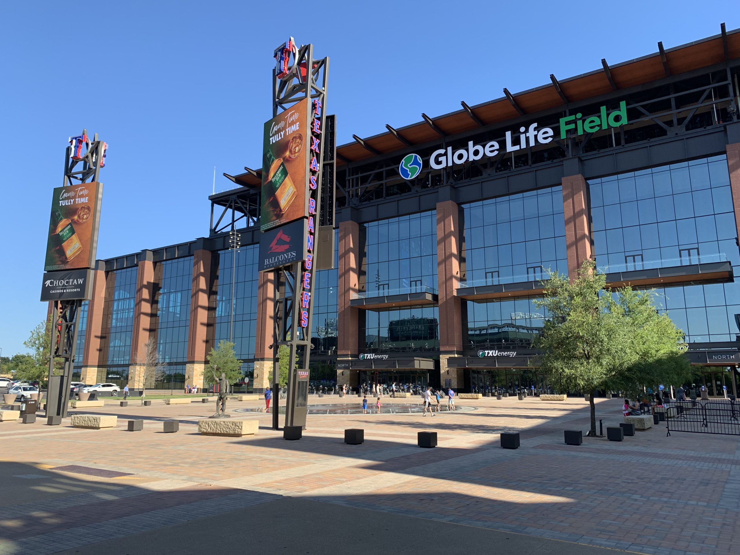 Globe Life Field exterior