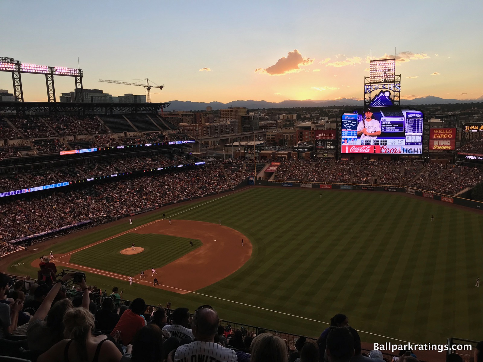 Coors Field Review - Colorado Rockies - Ballpark Ratings