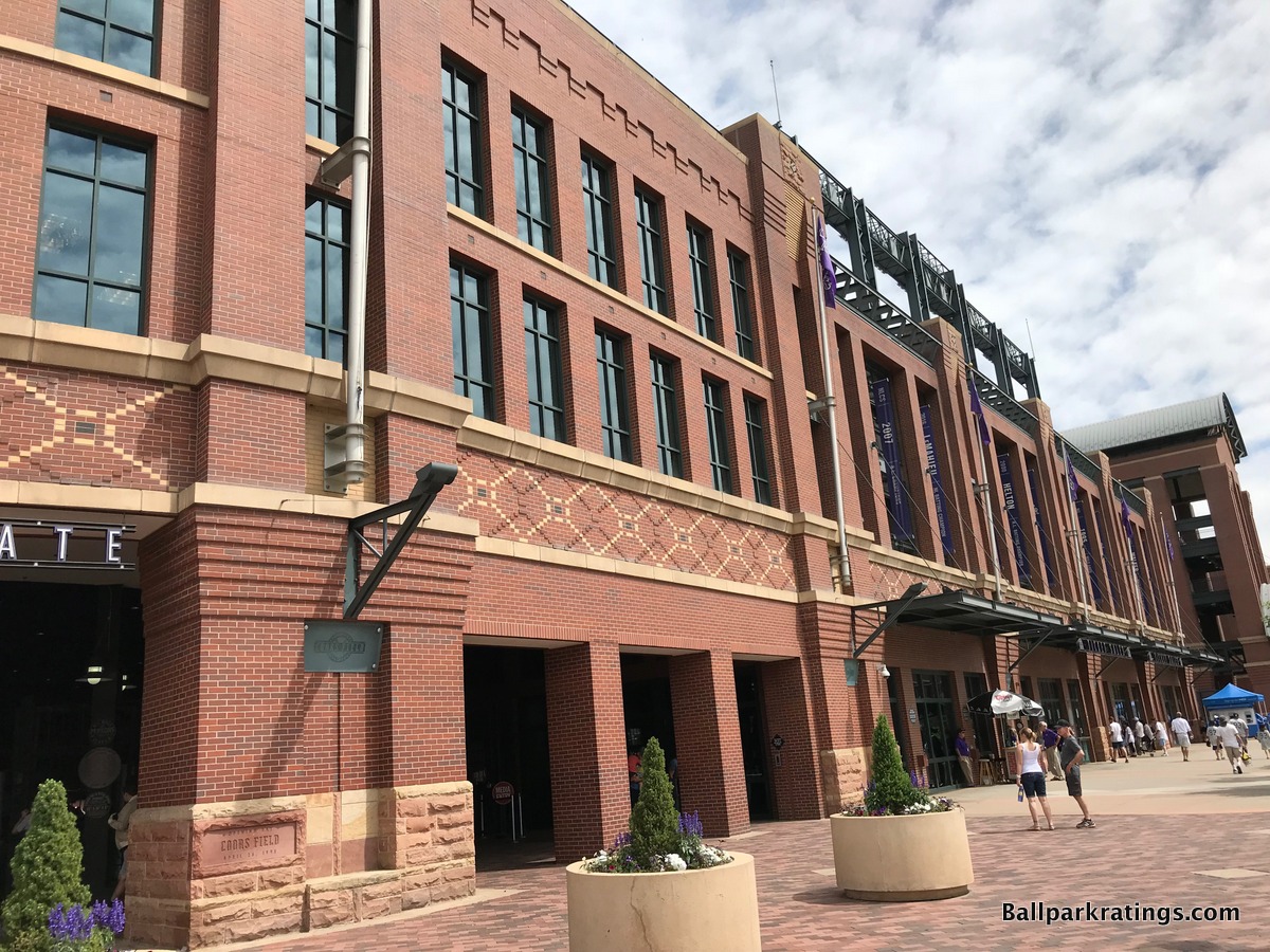Coors Field exterior architecture