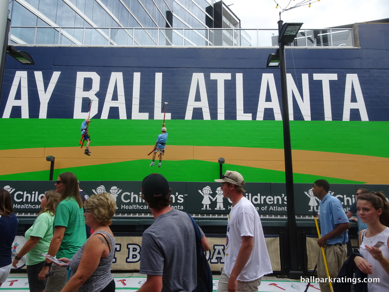 Zipline SunTrust Park