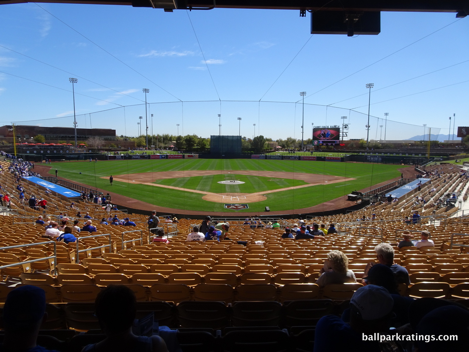 Goodyear Ballpark introduced a new, unnamed mascot before the first spring  training game between the Cleveland Indian…