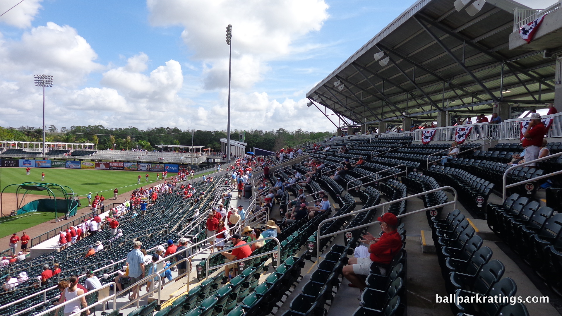 Hammond Stadium seating