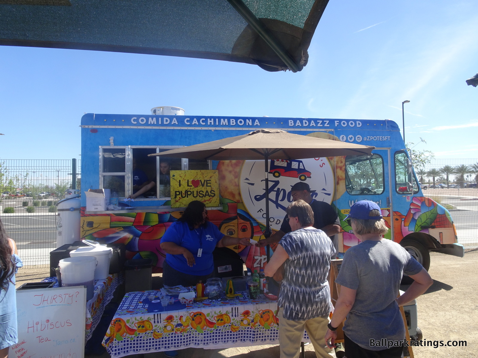 Sloan Park food truck