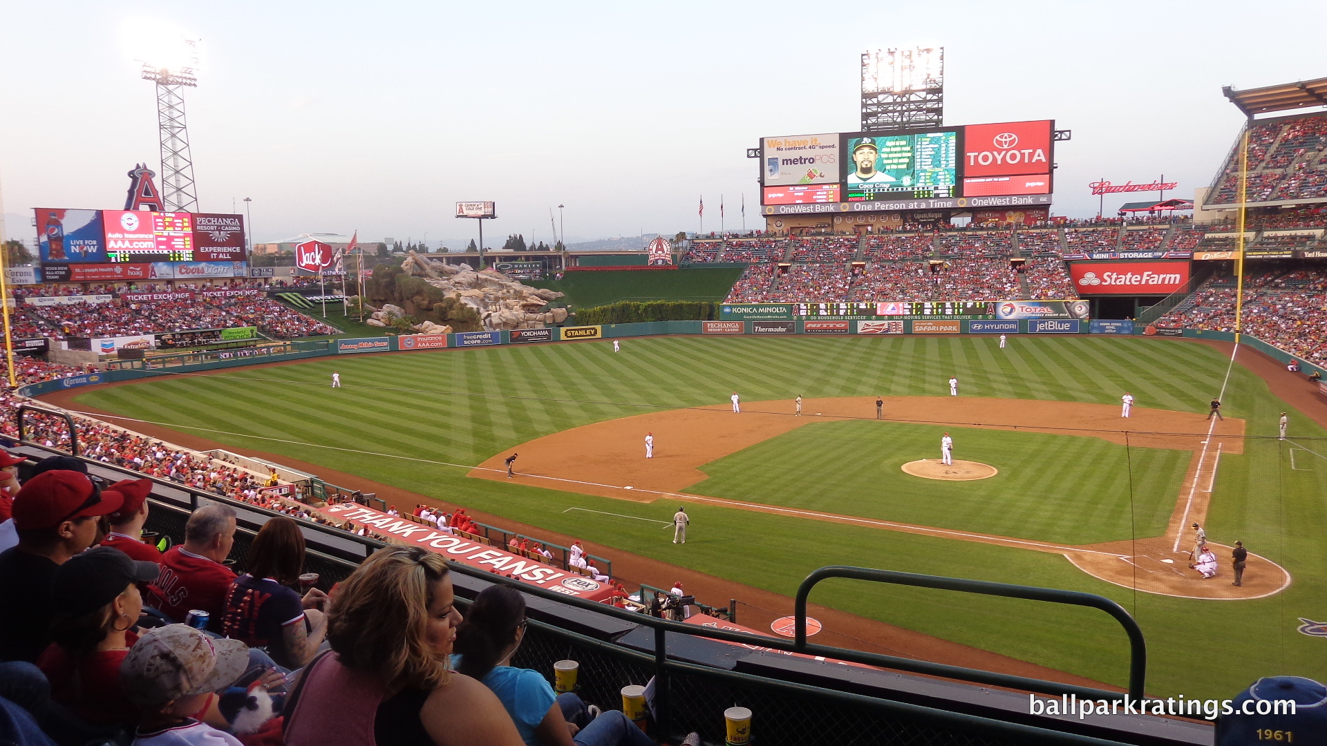 Angel Stadium of Anaheim Review - Los Angeles Angels - Ballpark Ratings