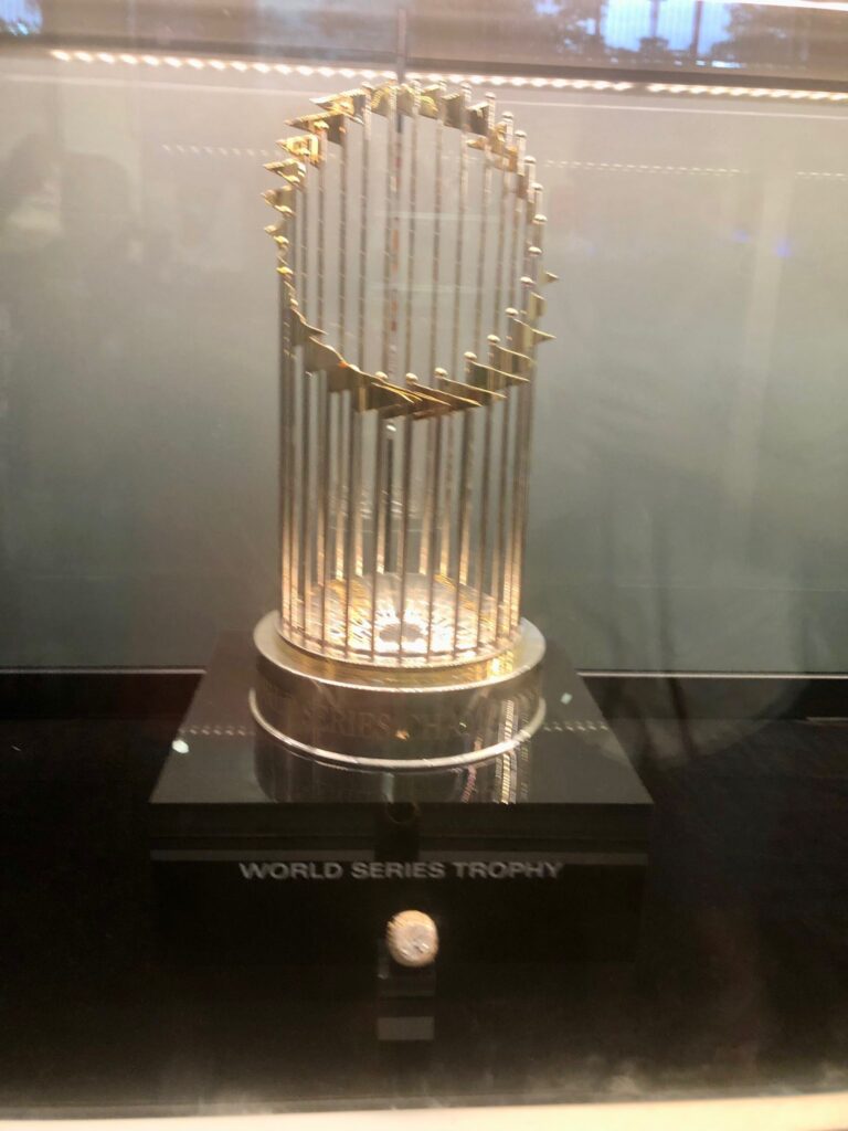 Braves World Series Trophy
