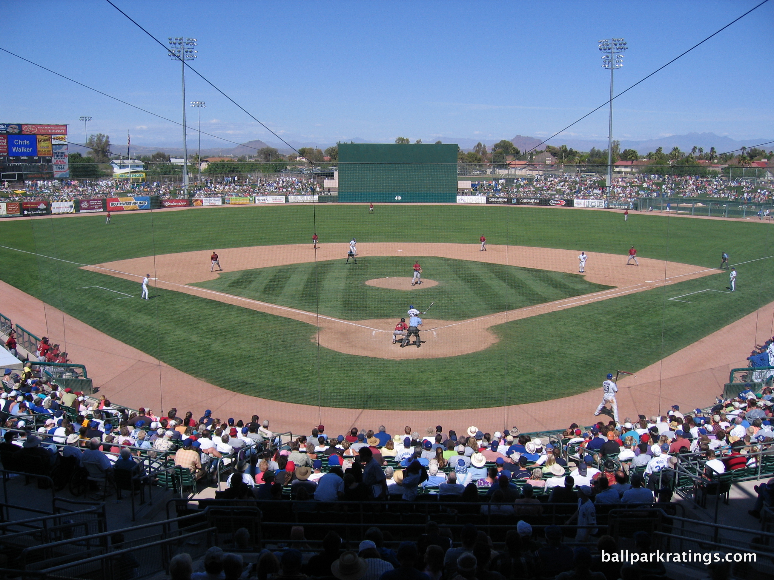 View from the concourse - Picture of Sloan Park, Mesa - Tripadvisor