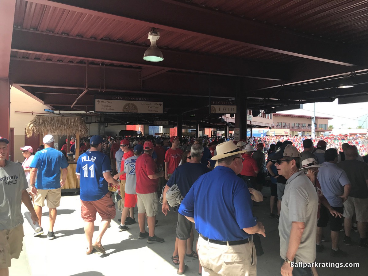  BayCare Ballpark concourse