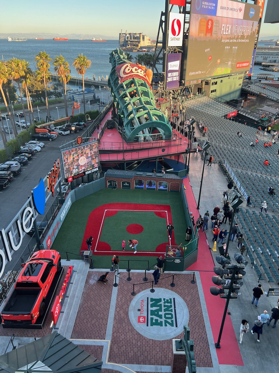Toyota Fan Zone - It's official: the bullpens at Oracle