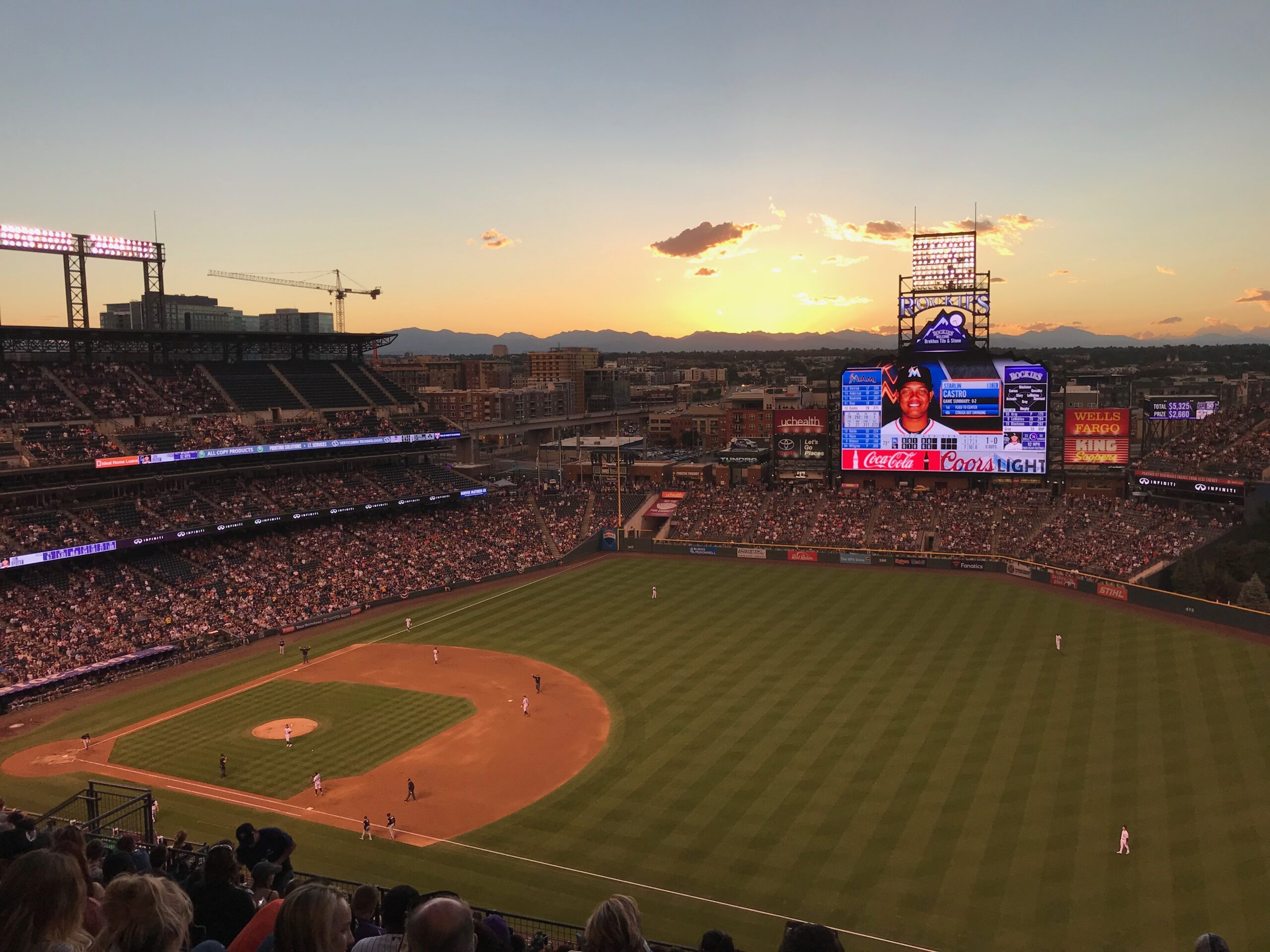 Coors Field Seating Chart With Rows And Seat Numbers Two Birds Home