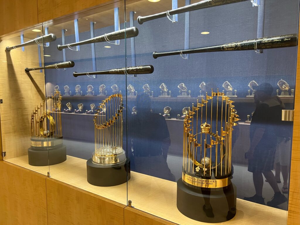Dodgers World Series Trophy