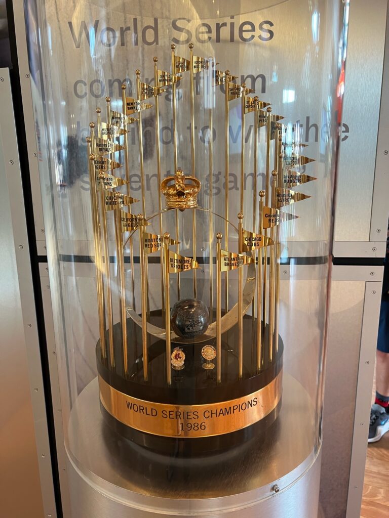Mets World Series Trophies