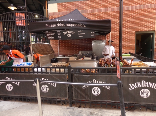 Camden Yards Jack Daniel's BBQ concessions