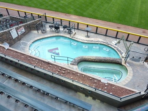 Chase Field pool