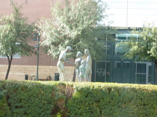 Chase Field statue