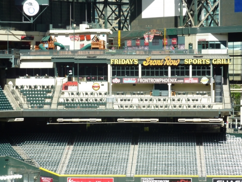 Chase Field Friday's Front Row Sports Grill