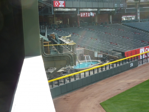 Chase Field pool