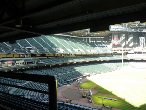 Chase Field close upper deck