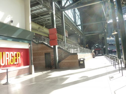 Chase Field outfield concourse
