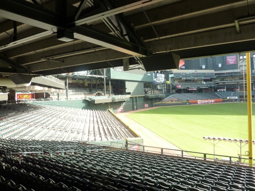Chase Field seat angles