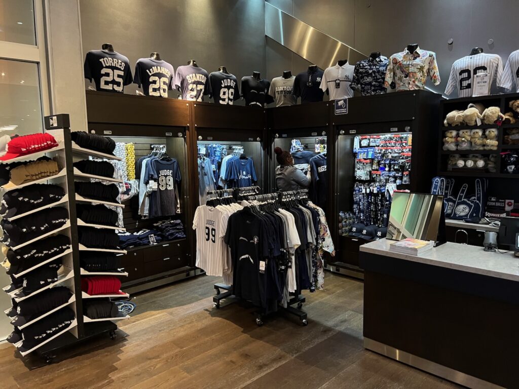 Yankee Stadium Legends Suite team store