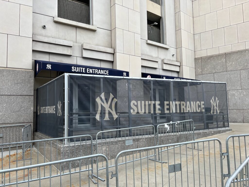 Suite Entrance Yankee Stadium