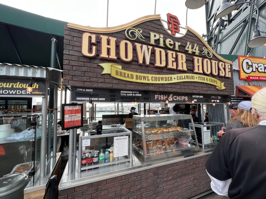 Oracle Park Clam Chowder