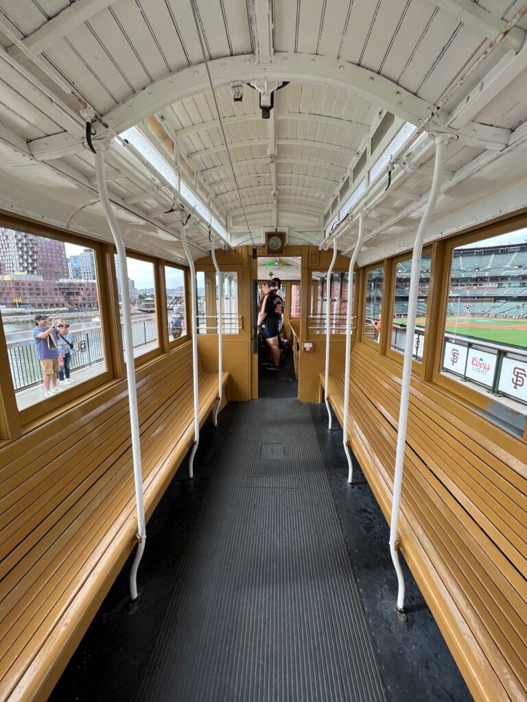 Oracle Park Cable Car